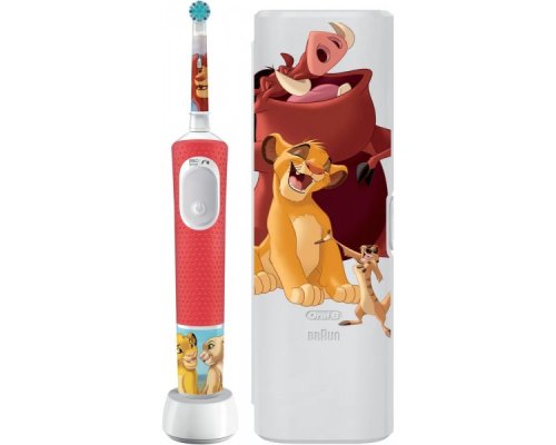 Electric child toothbrush Oral-B Vitality Kids Lion King D103.413.2KX + case