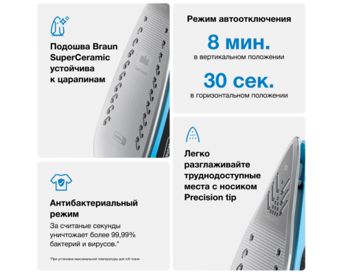 Steam iron Braun TexStyle 5 SI5256BL