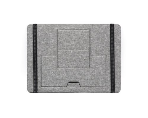 Clipboard Pro Folding Laptop Stand and Accessory Organizer Brand Charger, Gray (833121)