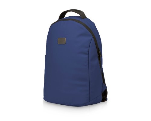 Backpack Voyager Sofit laptop made of eco‑leather, 34×14×44 cm, blue (935712)