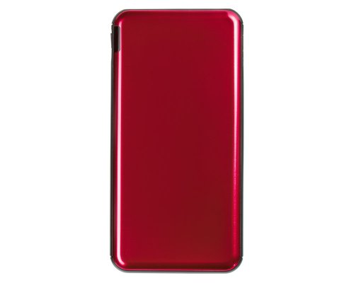 Аккумулятор внешний Evolt Forge v.2, металл, 10000mah, красный (591201)