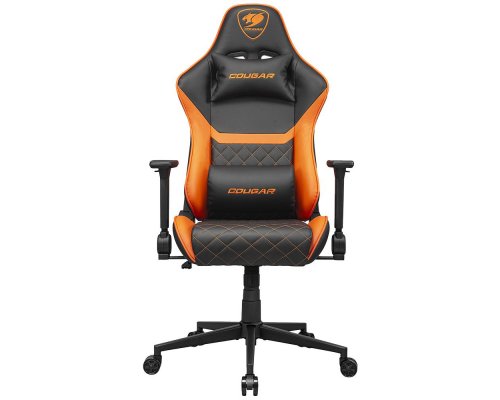 Кресло компьютерное Cougar Armor One V2 черно-оранжевый (3MAO2ORB.VP01)
