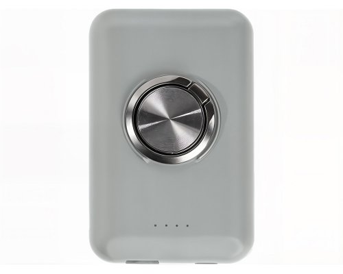 Battery external wireless magnetic Qjet MagnetIQ, 5000 mah, 10 W, grey (590970)