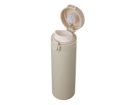 Thermocup vacuum with a Waterline Guard button, 400 ml, tube, beige (827549W)