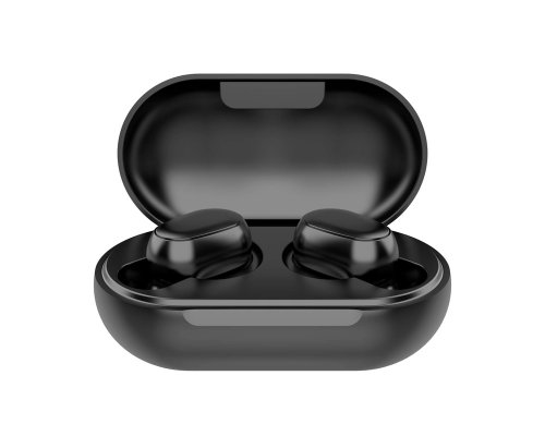 Наушники беспроводные Hiper Tws Oki Black (HTW-LX1) Bluetooth 5.0 гарнитура, черный (521000)