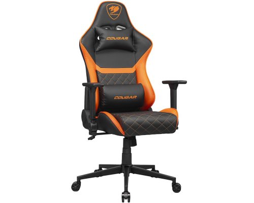 Кресло компьютерное Cougar Armor One V2 черно-оранжевый (3MAO2ORB.VP01)