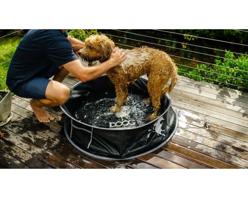 Бассейн для собак Doog, черный, L, 122х122х30 см RA-325557