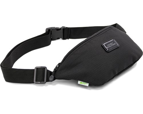 Bag belt universal waterproof Brand Charger Bumble made of recycled plastic, 30x12.5x7 cm, black (833120)