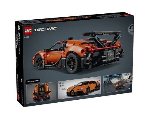 Constructor Lego Technic Bugatti Chiron Pur Sport (42222)
