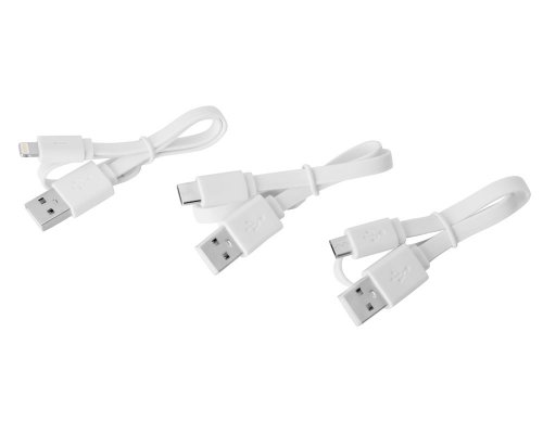 External battery Evolt Mini-5, 5000 mAh, white (392206)