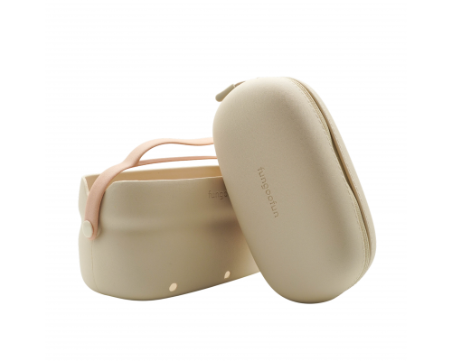 Double Cosmetic Bag Fangoofun, Beige (F531)