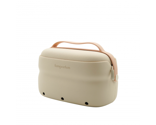 Double Cosmetic Bag Fangoofun, Beige (F531)
