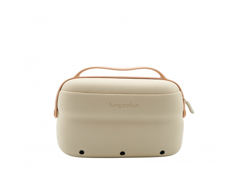 Double Cosmetic Bag Fangoofun, Beige (F531)