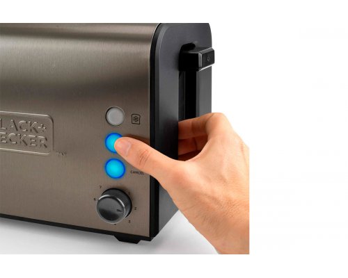 Toaster Black+Decker BXTO900E steel