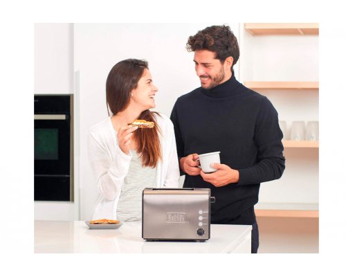 Toaster Black+Decker BXTO900E steel