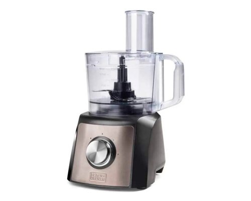 Food processor Black Decker BXFPA1200E black steel Aeroflot