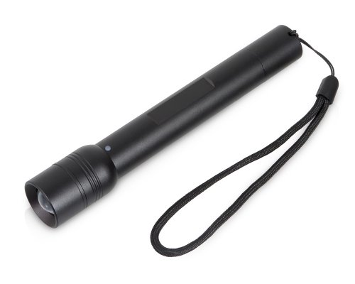 Фонарь Roq Wand на батарейках с регулируемым фокусом, IPX7, 250 Лм, черный (797321)
