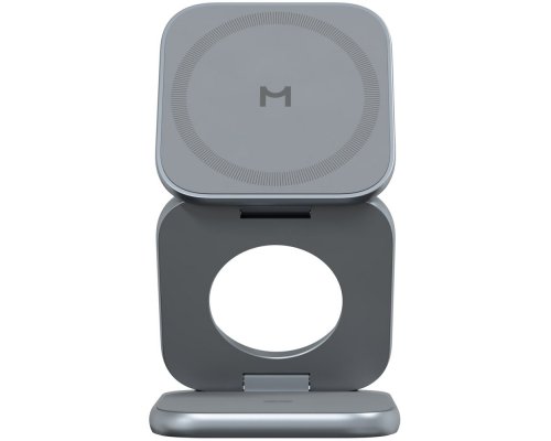 Устройство зарядное беспроводное Magssory Fold Ultra 3 в 1 для Apple полночь (WCH083m)