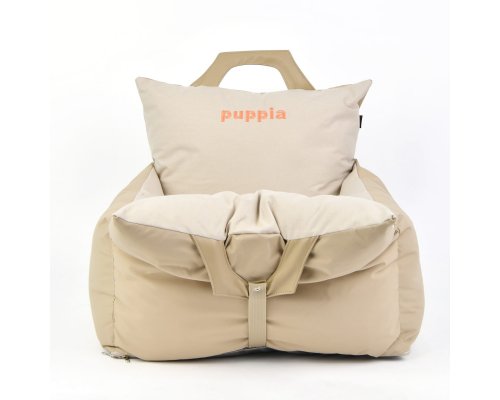Car seat for dogs Puppia Car Seat beige, 53х52х43 cm, L RA-325566