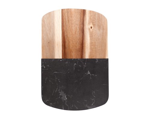 Cheese set Eat&Bite Date in a gift box made of acacia and marble (natural) RA-276424