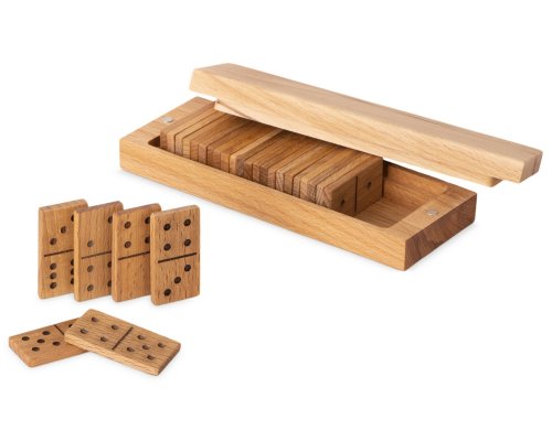 Игра «Домино» из массива бука, натуральный (625361)