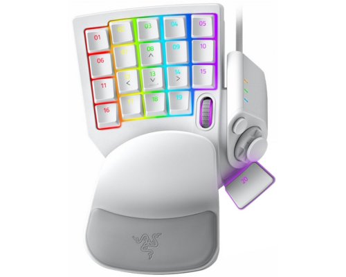 Клавиатура Razer Tartarus Pro Mercury белый (RZ07-03110200-R3M1)