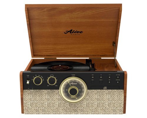Проигрыватель виниловых пластинок Alive Audio Great Gatsby Light Wood