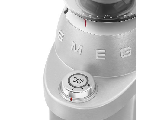 Кофемолка Smeg CGF02SSEU металлик