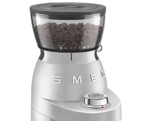 Кофемолка Smeg CGF02SSEU металлик