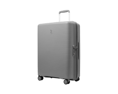 Suitcase Echolac Forza 41x55x22 cm, gray (1119T1005920200)