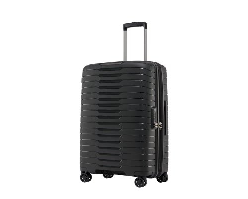 Suitcase Conwood Strata, 50.5x76.5x29 cm, black (CD-PPT039-TM-BLK)