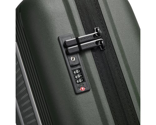 Suitcase Delsey Ordener, 39x55x20 cm, green (00384680303)