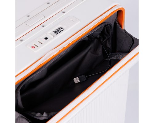 Suitcase Magellan P Range, 24x55x37 cm, white (VOCIERMAGPBWO)