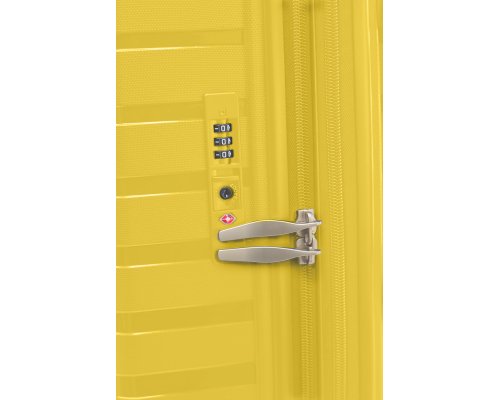 Suitcase Conwood Edge, 47x66x27 cm, yellow (CD-CTHPP008-TM-BRY)