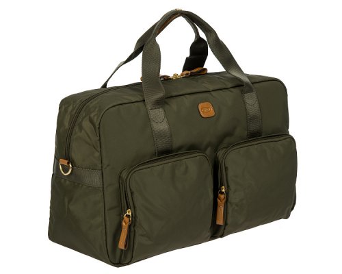Сумка дорожная Bric's X-Collection 46x24x22 см, оливковый (BXL42192.078)