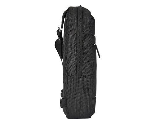 Men's backpack Magellan Discovery, 18x29.5x9.5 cm, black (MAGDISSLBLAM)