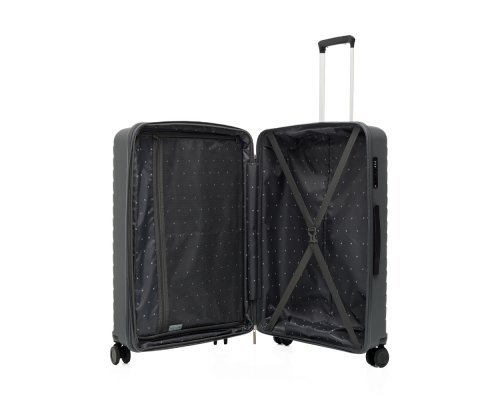 Чемодан Conwood Verto 51x76x30 см, серый (CD-PPT033-TL-GRY)