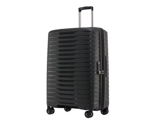 Suitcase Conwood Strata, 50.5x76.5x29 cm, black (CD-PPT039-TL-BLK)