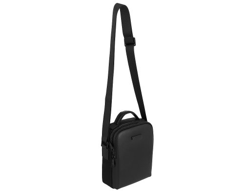 Men's shoulder bag Magellan Santiago, 17x21.5x7 cm, black (MAG-A603-11357-6)