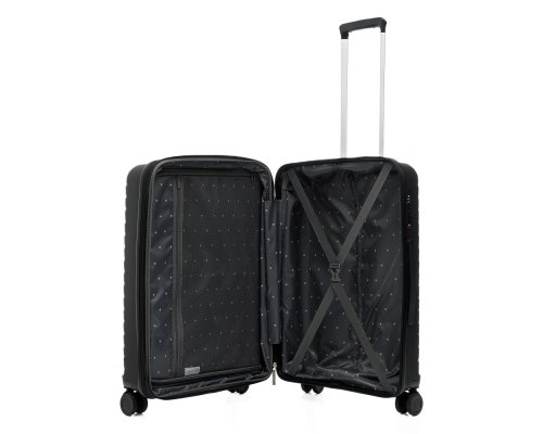 Чемодан Conwood Verto 45x66x26 см, черный (CD-PPT033-TM-BLK)