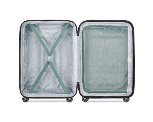 Suitcase with weight indicator Delsey Shadow 5.0 , 44x66x29.5 cm, green (00287881103)