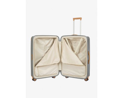 Чемодан Bric's Amalfi, 53x76x29 см, серебристый (BAQ08354.021)