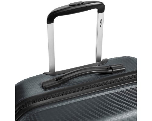 Suitcase Delsey Binalong 4-wheel, 53x75x30 cm, black (00310182100)