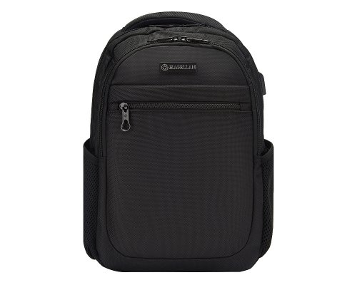 Men's backpack Magellan T Range, 28x40x11.5 cm, black (MAGTRNGBPBLK13)