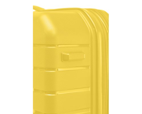 Suitcase Conwood Edge, 47x66x27 cm, yellow (CD-CTHPP008-TM-BRY)