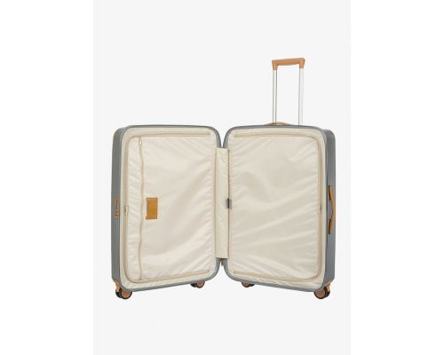 Чемодан Bric's Amalfi, 53x76x29 см, серебристый (BAQ08354.021)