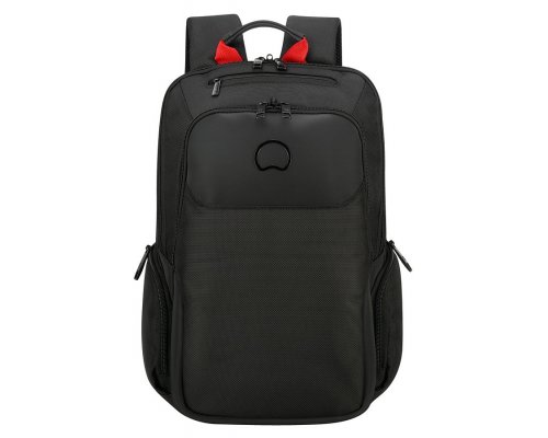 Laptop Backpack Delsey Parvis Plus, 39x28x14 cm, black (00394460200)