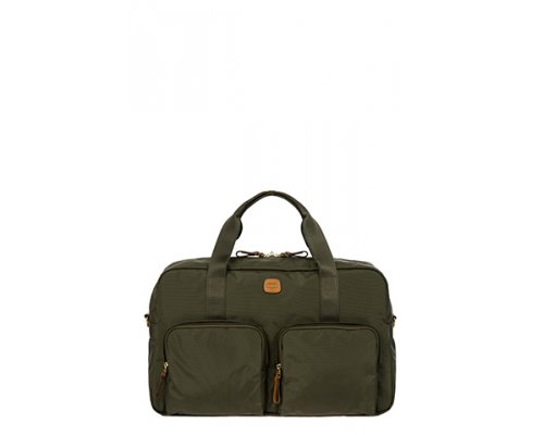 Сумка дорожная Bric's X-Collection 46x24x22 см, оливковый (BXL42192.078)