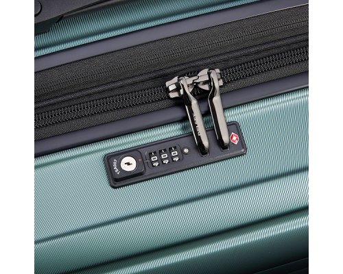 Suitcase with weight indicator Delsey Shadow 5.0 , 44x66x29.5 cm, green (00287881103)