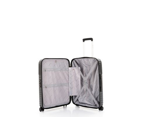 Suitcase Magellan Rio 46x67x25 cm, black (VOCIERMAG2BLKM)